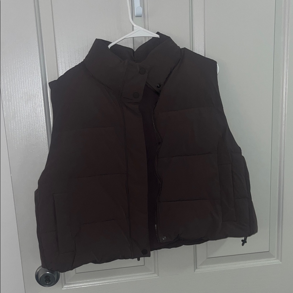 Women's FLX Cropped Puffer Vest